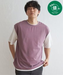 ikka/【親子おそろい】速乾COOLフェイクベストTシャツ/505935514