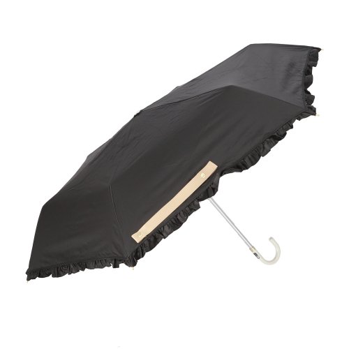 BACKYARD FAMILY(バックヤードファミリー)/晴雨兼用折りたたみ傘 50cm/ブラック系1