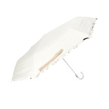 BACKYARD FAMILY(バックヤードファミリー)/晴雨兼用折りたたみ傘 50cm/ホワイト系3