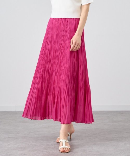 シルクコットンローンプリーツスカート(506119165) | アナイ(ANAYI  