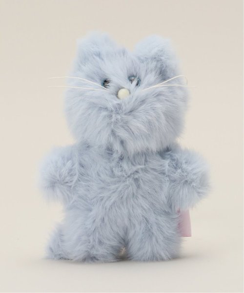 U by Spick&Span(ユーバイ　スピック＆スパン)/【Olivet/オリベ】 baby cat keychain/サックスブルー