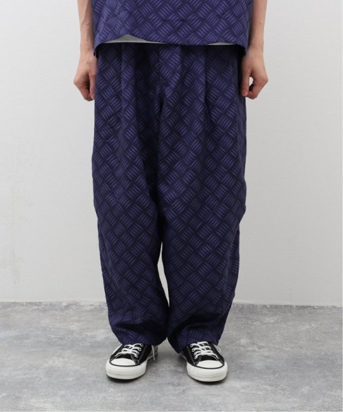 TBPR / タイトブースプロダクション CHECKER PLATE BALLOON PANTS 