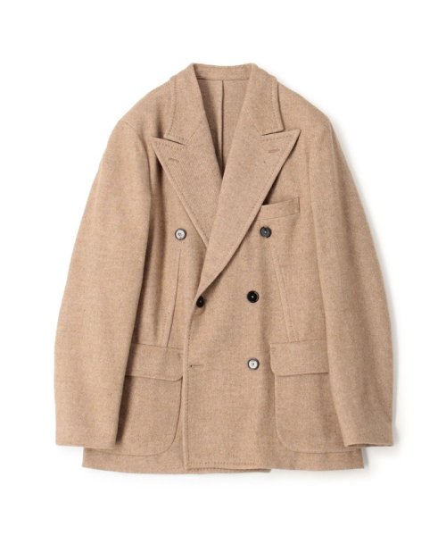 タスマニアラムウール ダブルブレステッド6Bジャケット 