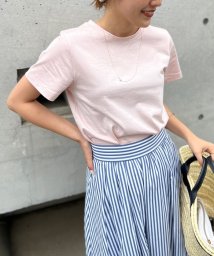 NOLLEY’S(ノーリーズ)/BASIC 半袖 Tシャツ/ピンク