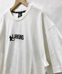 JEMORGAN(ジェーイーモーガン)/LARKINS 発砲プリントツアーTシャツ/ホワイト