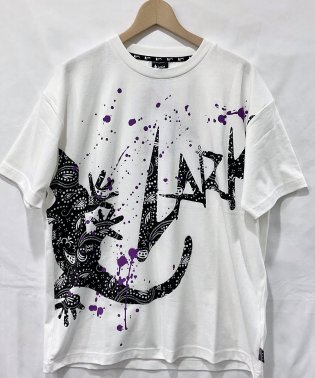 JEMORGAN/LARKINS スプラッシュペイズリーリザードTシャツ/506104387