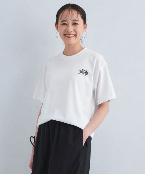 green label relaxing(グリーンレーベルリラクシング)/＜THE NORTH FACE＞ショートスリーブ ヒストリカル ロゴ Tシャツ/OFFWHITE