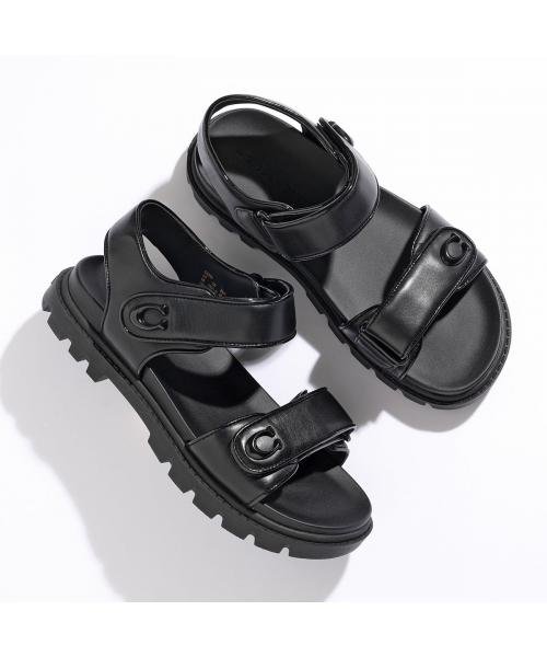 COACH サンダル BRYNN LTH SANDAL CS094 - 国内代理店版