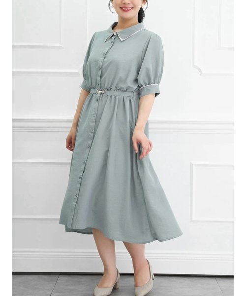 2枚襟配色シャツワンピース 人気・おすすめ｜売れ筋商品・話題商品におすすめ 品質チェック済み 安心配送 今月のおすすめ
