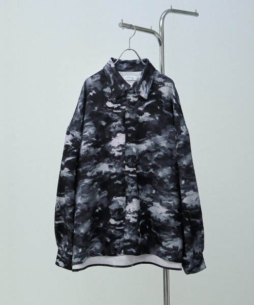 Nilway(ニルウェイ)/Assorted design pattern shirt/ホワイト系4