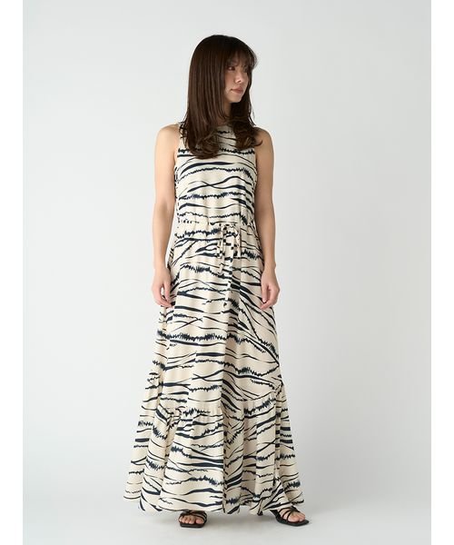 バリエーションプリントサマードレス 予めご了承ください