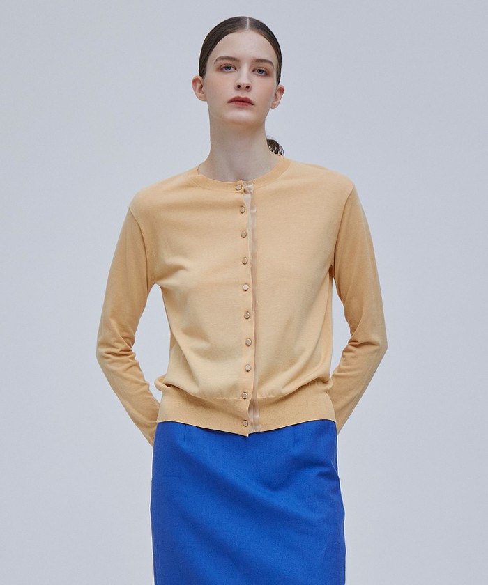 BEIGE JULIE / カーディガン LIGHTORANGE 32 BEIGE JULIE / カーディガン LIGHTORANGE 32