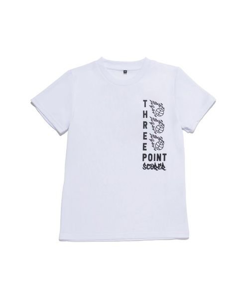 s.a.gear(エスエーギア)/ジュニアシーズンTシャツ THREE POINT/ホワイト