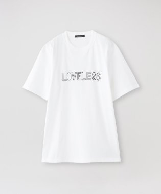 LOVELESS　MENS/イレギュラーロゴTシャツ/506121554