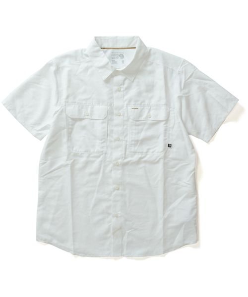 Mountain Hardwear(マウンテンハードウェア)/キャニオンショートスリーブシャツ/WHITE