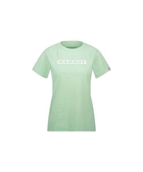 MAMMUT(マムート)/QD Logo Print T－Shirt AF Women/NEOMINTPRT2