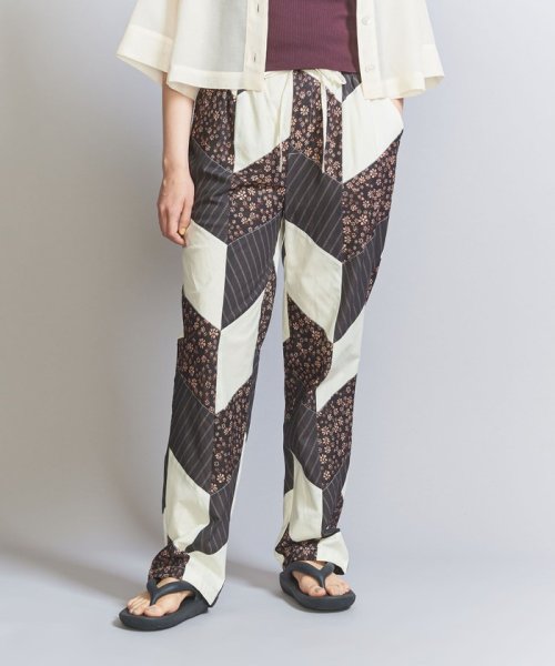 ＜Lollys Laundry＞パッチワーク ワークパンツ 