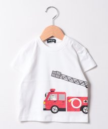 kladskap(クレードスコープ)/働く車半袖Tシャツ/ホワイト