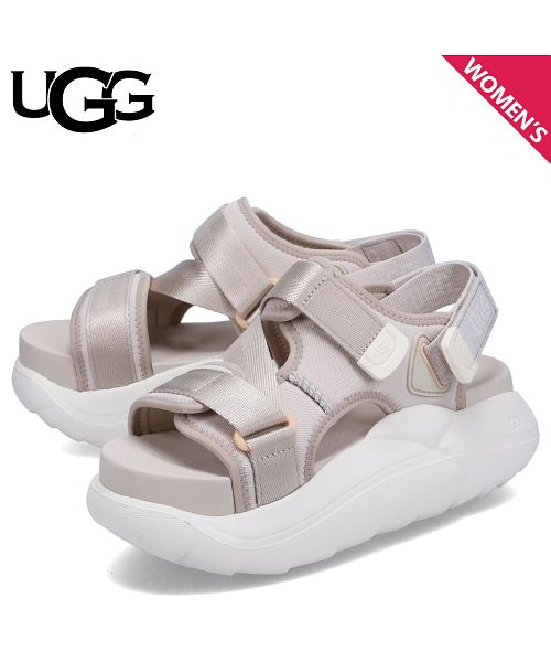 完売品♡UGG ストラップサンダル ラ アルト クロスストラップ ベージュ UGG Australia サンダル LA ALTO CROSS STRAP / アグ ラ アルト
