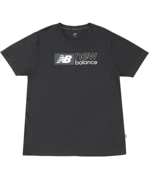 new balance(ニューバランス)/new　balance ニューバランス パフォーマンスグラフィックショートスリーブTシャツ ブ/ブラック