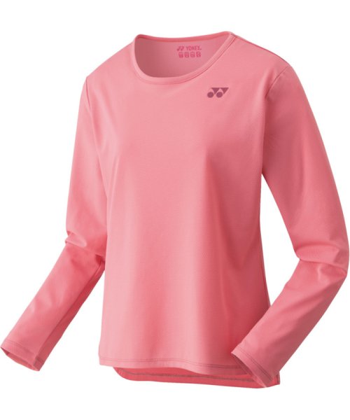 Yonex(ヨネックス)/Yonex ヨネックス テニス ロングスリーブTシャツ 16654 025/ピンク