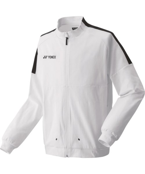 Yonex(ヨネックス)/Yonex ヨネックス テニス ニットウォームアップシャツ フィットスタイル  50133 011/ホワイト