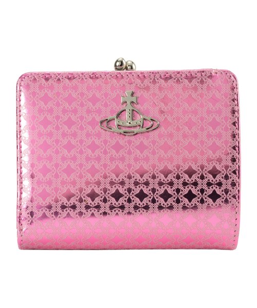 Vivienne Westwood ヴィヴィアン ウエストウッド 2つ折り財布 51010020U L005B G406 Vivienne Westwood ウエストウッド 2つ折り財布 51010020U L005B ORB オーブ ピンク PINK