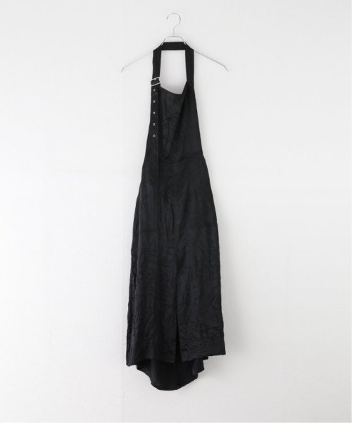 JOURNAL STANDARD relume(ジャーナルスタンダード　レリューム)/【PROVOKE/プロヴォーク】Satin apron dress：ワンピース/ブラック