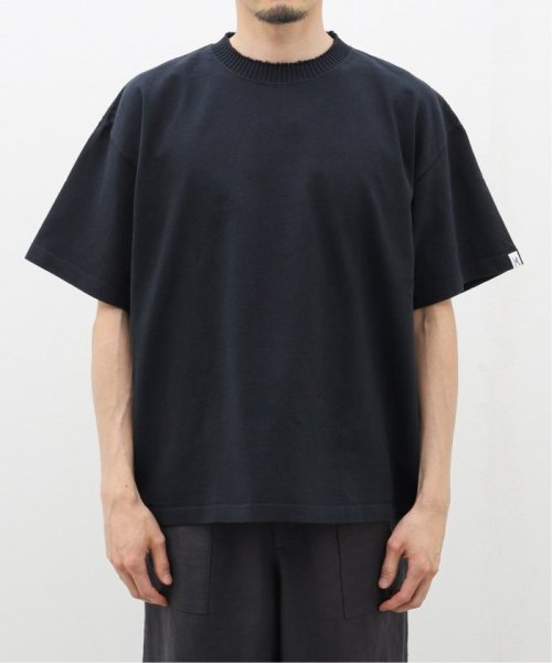 JOURNAL STANDARD(ジャーナルスタンダード)/Perfect ribs / パーフェクトリブス Basic Short Sleeve T Shirts PR412011/ブラックA