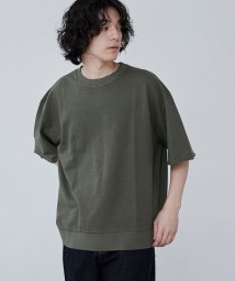 coen/ピグメントスウェットTシャツ/506170440