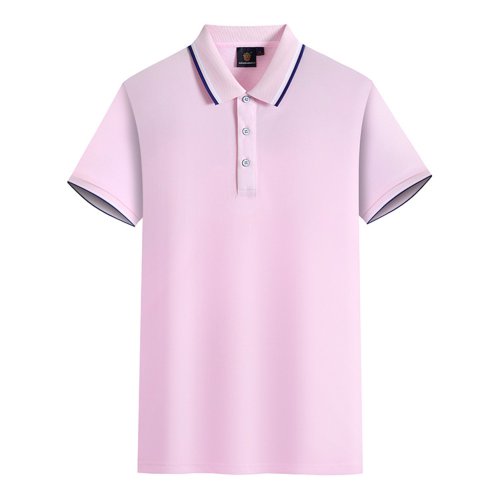 BACKYARD FAMILY(バックヤードファミリー)/ポロシャツ 半袖 男女兼用/ピンク