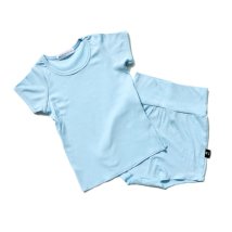 BACKYARD FAMILY(バックヤードファミリー)/可愛いキッズパジャマ 半袖 ykmm202004/ブルー