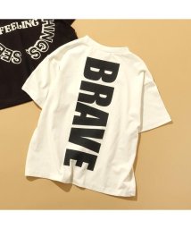 BREEZE(ブリーズ)/WEB限定 6色6柄ロゴTシャツ/オフホワイト