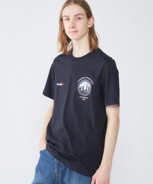 TOMMY HILFIGER/スカイスケープ半袖クルーネックTシャツ/506125241