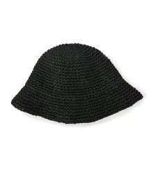 Keys(キーズ)/帽子 ハット レディース バケットハット クローシュハット サマークローシェハット HAT UV対策 紫外線対策/ブラック