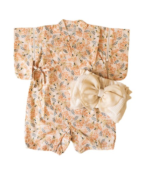 mocmof モクモフ 子供服 女の子 男の子 ロンパース 花柄 ベビー 赤ちゃん 70－90対応 帯付き 浴衣袖 帯付き 浴衣袖ロンパース 花柄 ブラック ア 人気・おすすめ｜使いやすい・旅行におすすめ セール中 全国発送 国内発送対応