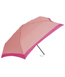 MAGICAL TECH(マジカルテック)/マジカルテック MAGICAL TECH 折りたたみ傘 軽量 雨傘 レディース 55cm スリム コンパクト ヘムボーダー 50 ネイビー ブルー ピンク 10/ピンク