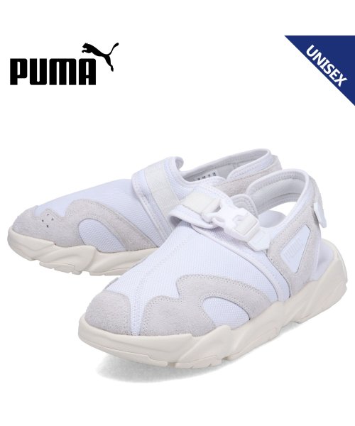 PUMA(PUMA)/PUMA プーマ サンダル スポーツサンダル TS－01 ニュー マテリアル メンズ レディース TS－01 NEW MATERIAL SANDAL ホワイト /その他