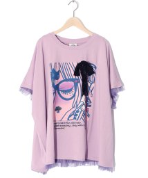 ScoLar/メガネスカラーちゃんプリントTシャツ/506202517