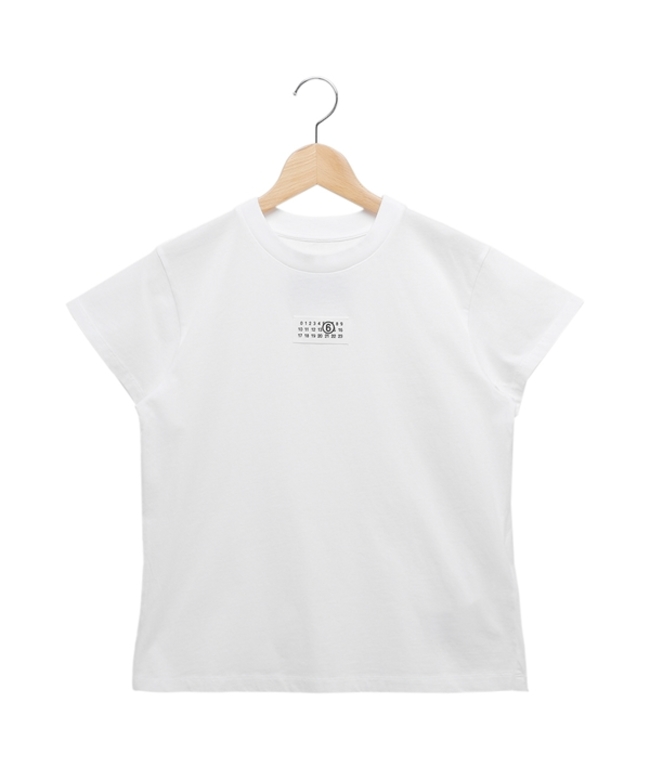 エムエムシックス メゾンマルジェラ Tシャツ カットソー ホワイト レディース MM6 Maison Margiela S52GC0312  S24312 100