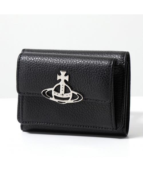 Vivienne Westwood 三つ折り財布 52010013U S000D メタルオーブ Vivienne Westwood 三つ折り財布 52010013U S000D