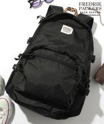 FREDRIK PACKERS(FREDRIK PACKERS)/収納力抜群◎【FREDRIK PACKERS / フレドリックパッカーズ】210D DAY PACK TIPI リュック バックパック マザーズバッグ 軽量/ブラックその他3