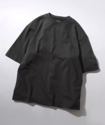 SITRY(SITRY)/【SITRY】接触冷感 UVカット デオドラント オーバーサイズ 半袖Tシャツ メンズ レディース 機能素材 Tシャツ/スミクロ