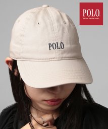 POLO BCS(ポロ　ビーシーエス)/【POLO BCS / ポロビーシーエス】POLO BCS/POLO embroidery law cap キャップ 帽子 ロゴ コットンキャップ/ベージュ