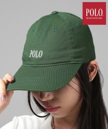 POLO BCS(ポロ　ビーシーエス)/【POLO BCS / ポロビーシーエス】POLO BCS/POLO embroidery law cap キャップ 帽子 ロゴ/グリーン