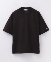 MAC HOUSE(men)(マックハウス（メンズ）)/DISCUS ディスカス ポンチ素材 COOLMAX Tシャツ 4273－0100/ブラック