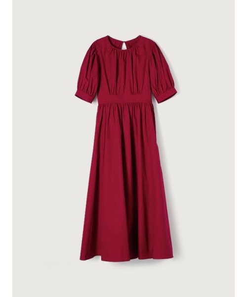 バックオープンフレアワンピース 着丈 袖丈 肩幅 裄丈 ウエスト