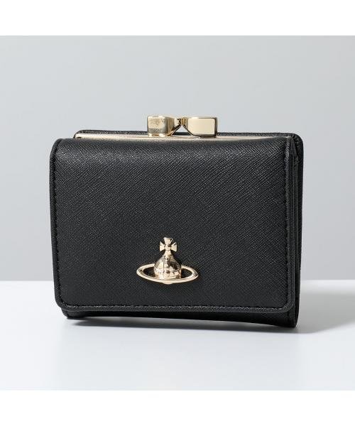 Vivienne Westwood 三つ折り財布 SAFFIANO SMALL FRAME WALLET SAFFIANO Vivienne Westwood 三つ折り財布 SMALL FRAME