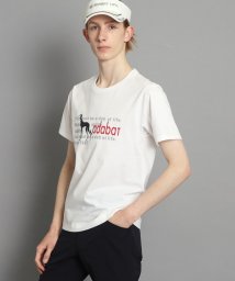 adabat(アダバット)/サルーキロゴデザイン 半袖Tシャツ/ホワイト（001）