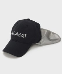 adabat(アダバット)/取り外し可能 日除けつきキャップ/ブラック（019）